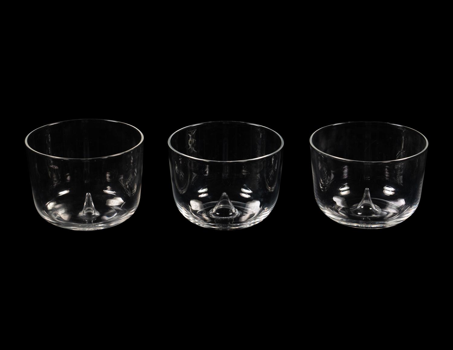 A Steuben Glass Table Service