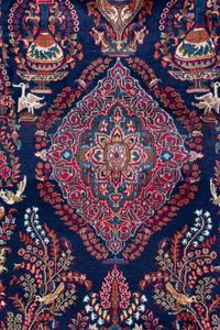 A Kashan Wool Rug