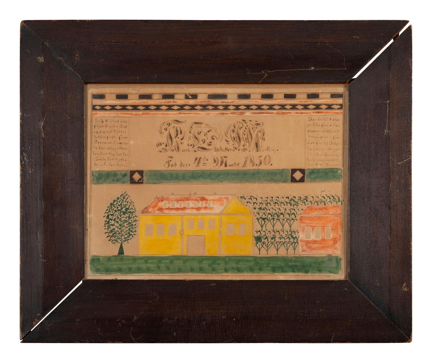 American School, Circa 1850