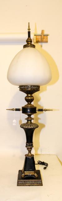 An Assembled Table Lamp Height overall 50 inches. — JOHN ANTON, 20TH CENTURY