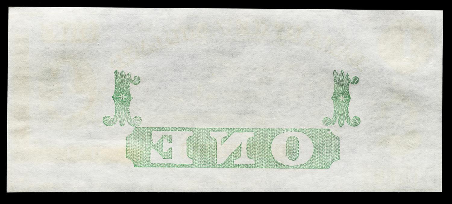 Obsolete $1 Bank Note: Bank of New-England at Goodspeed's Landing — HADDAM, CONNECTICUT, CIRCA 1860