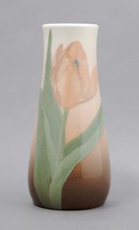 A Rookwood Standard Glaze Pottery Vase, Sara Sax, Height 6 3/4 inches.