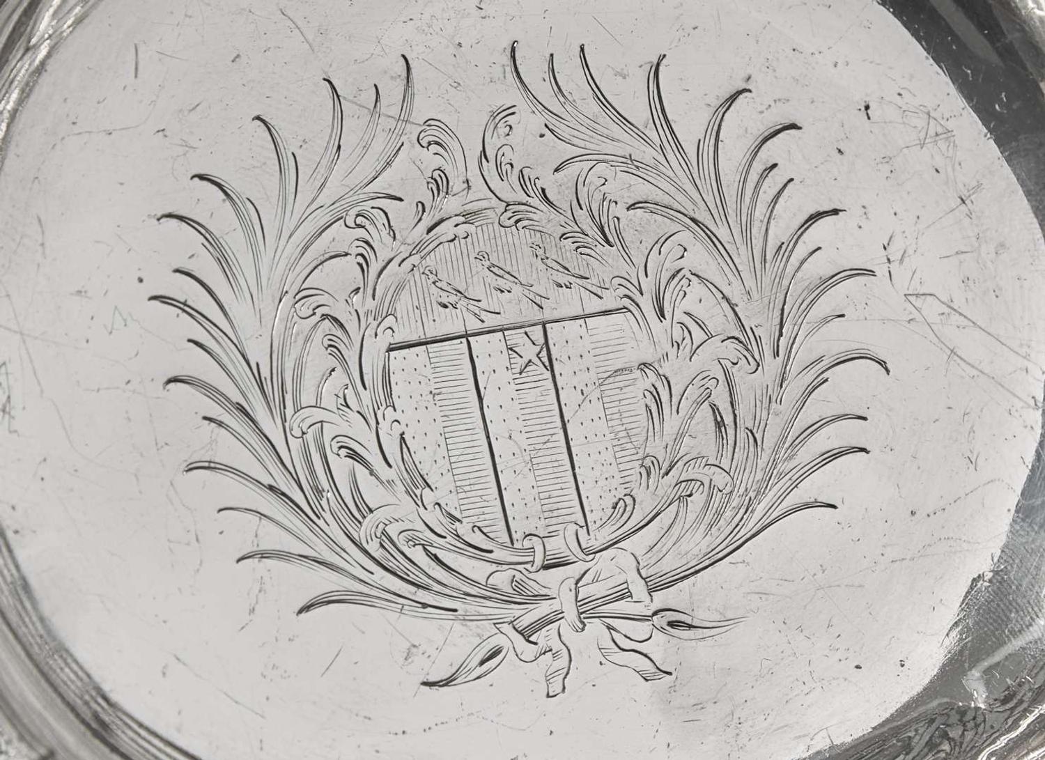 A George III sterling silver epergne, Thomas Pitts I, London, 1769