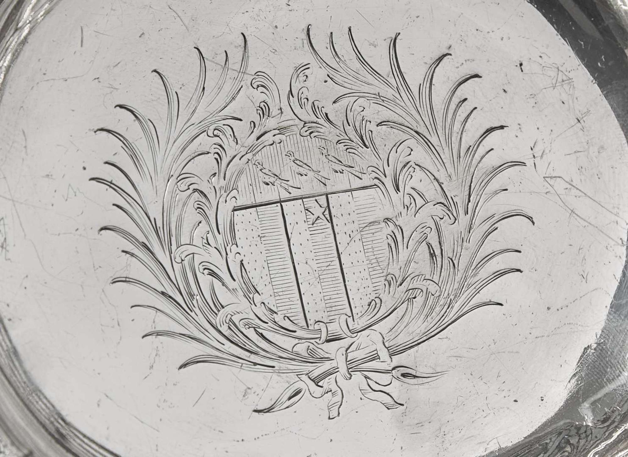 A George III sterling silver epergne, Thomas Pitts I, London, 1769