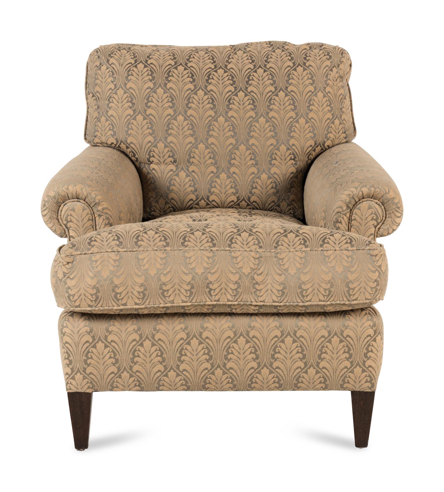 A Contemporary Upholstered Armchair