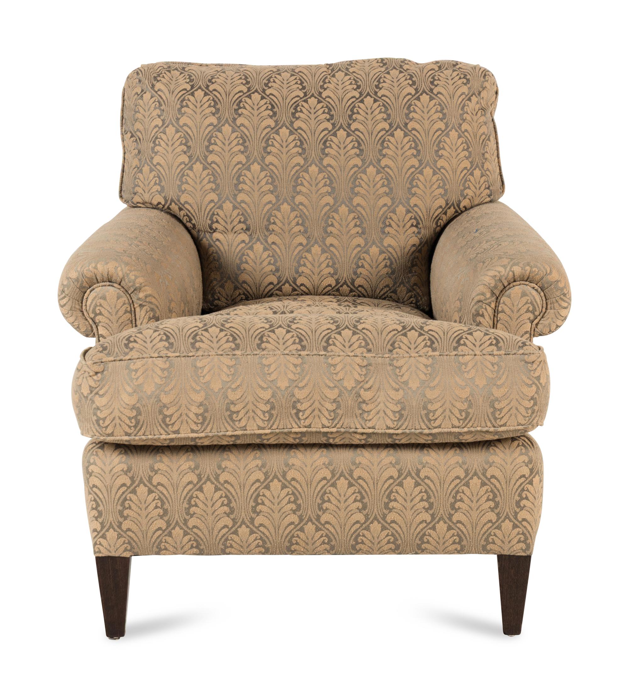 A Contemporary Upholstered Armchair