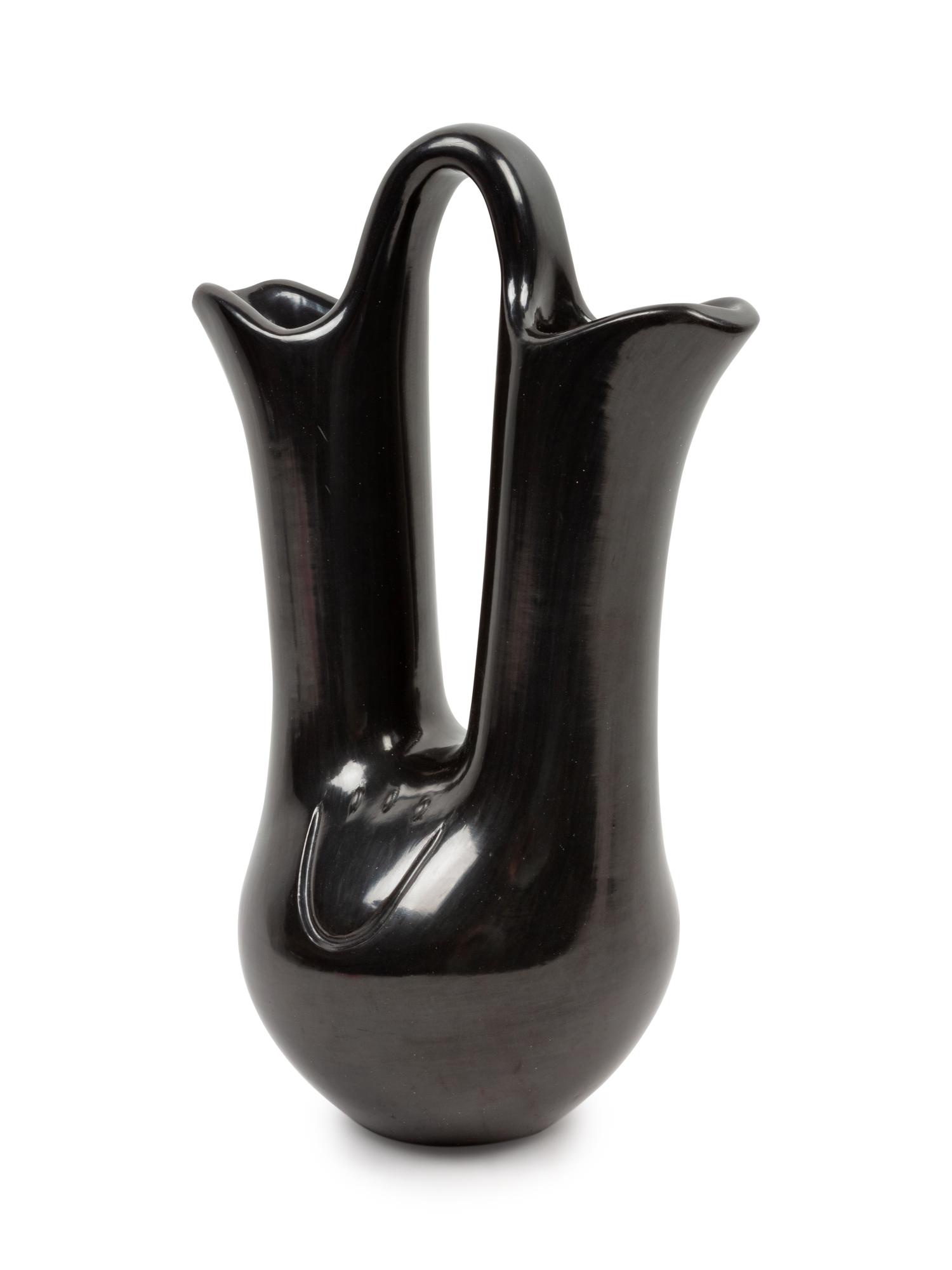 Blackware Wedding Vase
