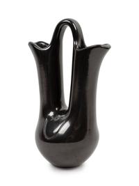 Blackware Wedding Vase