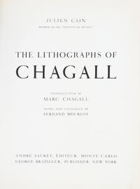 CHAGALL, MARC. Chagall Lithographe I-IV and VI. Monte Carlo; NY, 1960-1986. With 28 original lithographs.