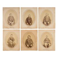 Identified Dakota Leaders, Washington, DC, ca 1867-1868