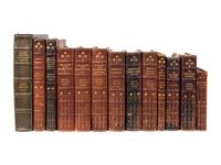 [FINE BINDINGS] -- A group of 12 works in 13 volumes (11 uniformly bound) by George Wharton JAMES finely bound, comprising: