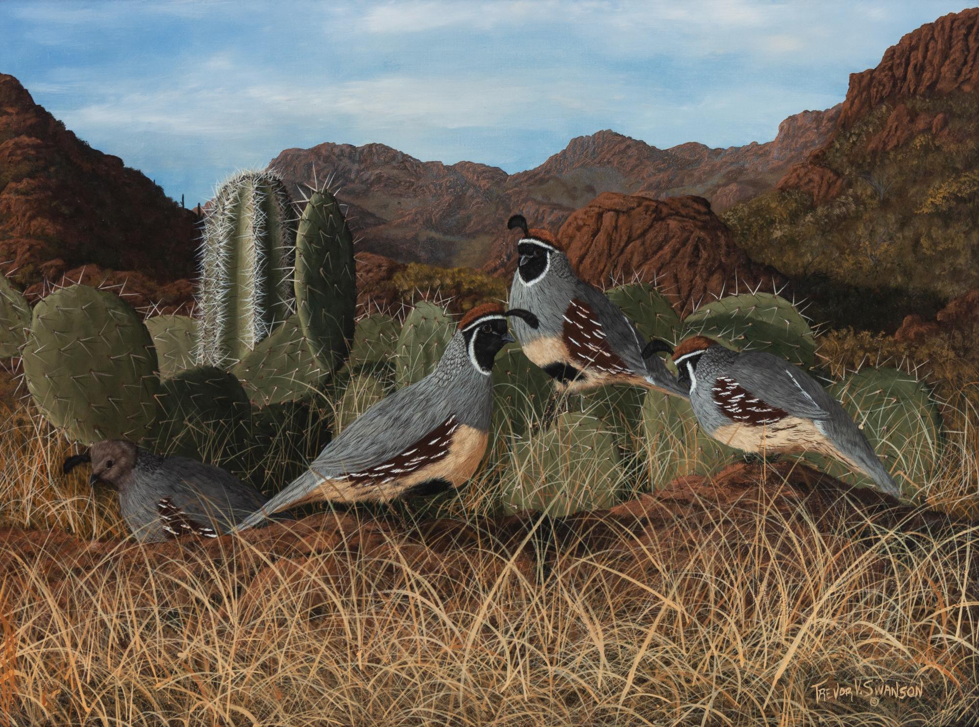 Four Quail