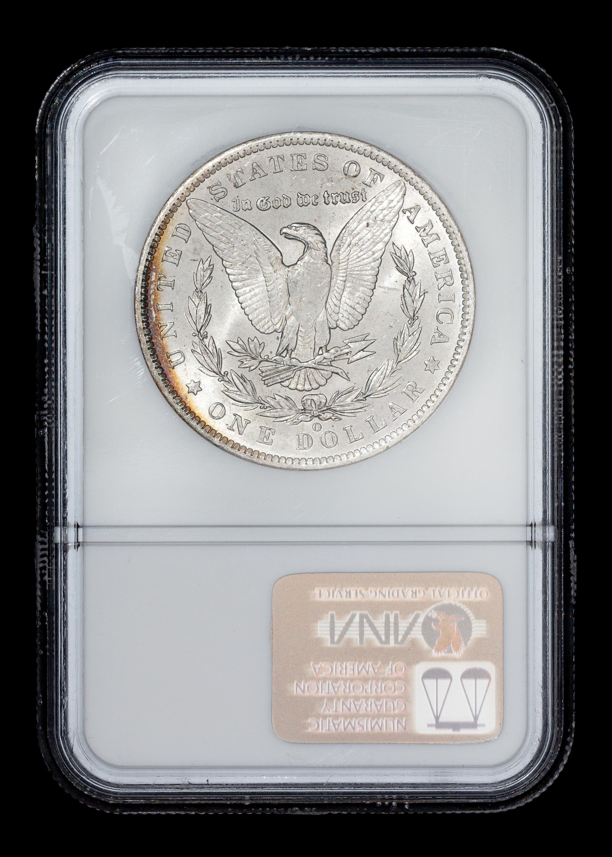 A United States 1885-O Morgan Silver $1 Coin