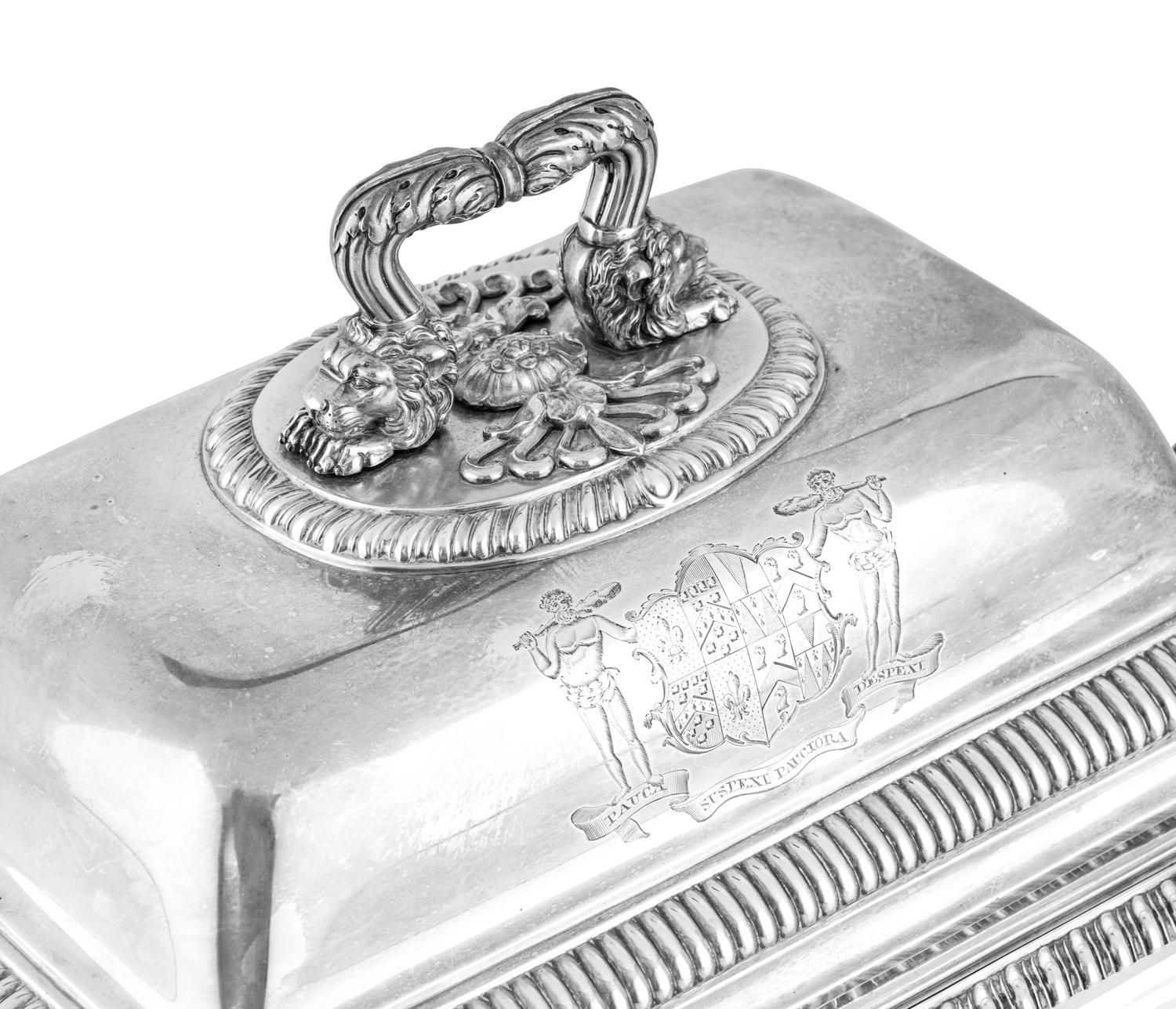 A Paul Storr Silver Covered Entrée Dish