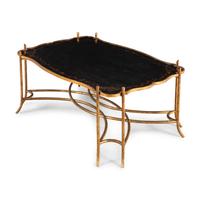 A Dennis & Leen Chinoiserie Decorated Low Table