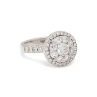 WHITE GOLD AND DIAMOND RING