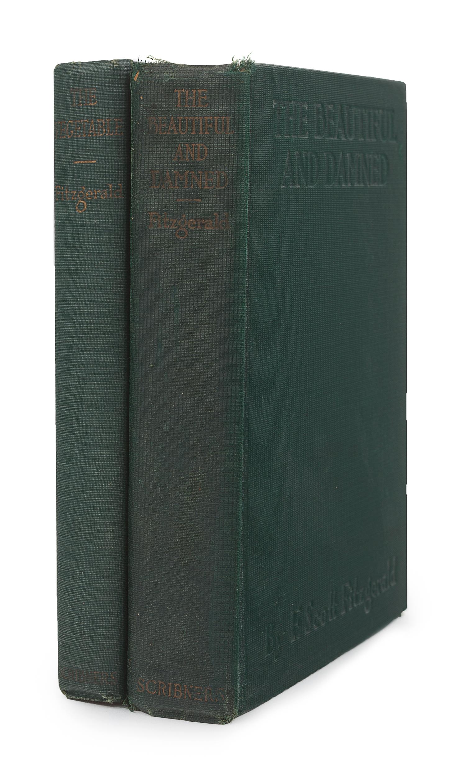 FITZGERALD, F. Scott (1896-1940). The Beautiful and Damned . New York: Charles Scribner’s Sons, 1922.