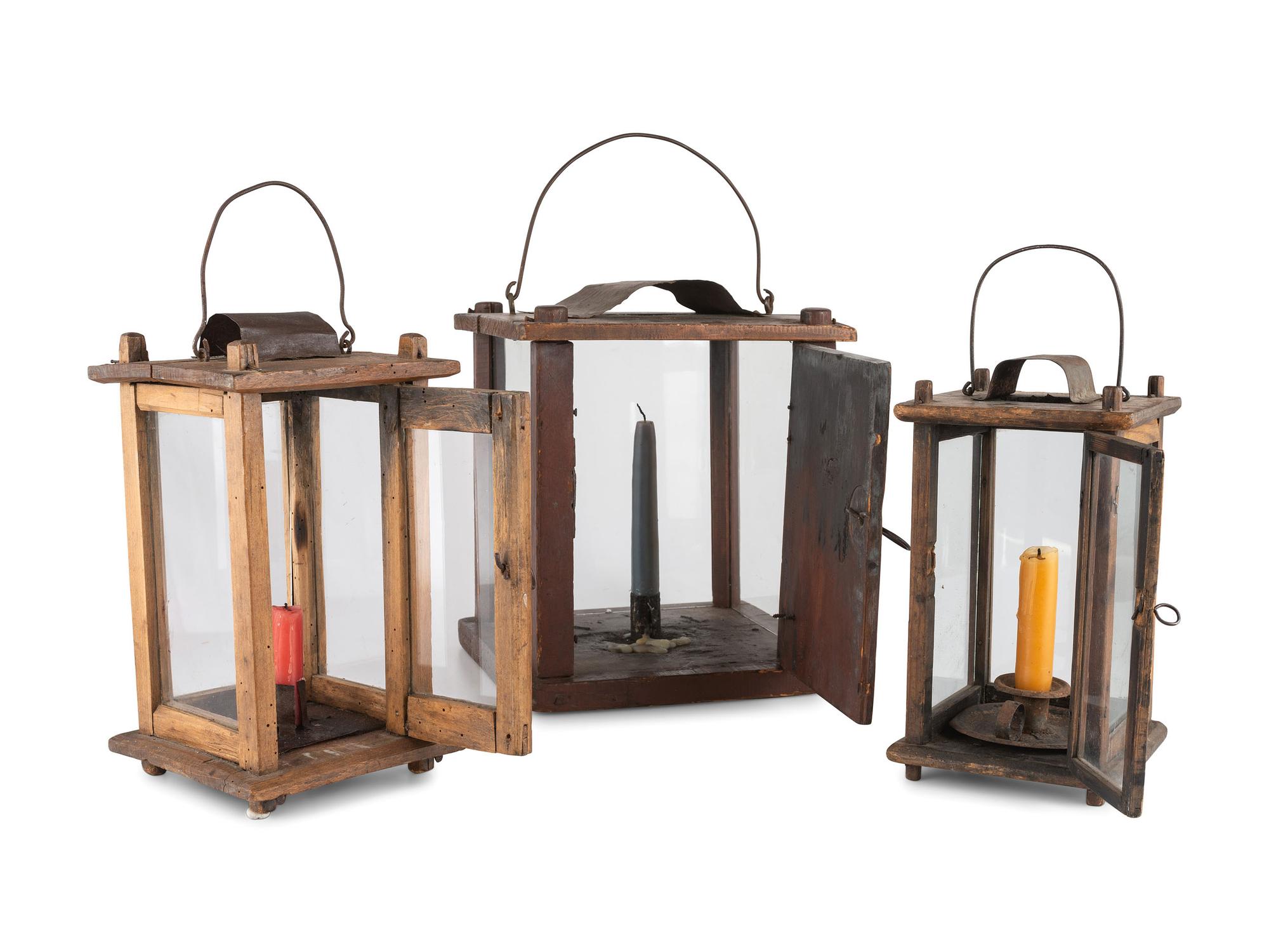 Five Candle Lanterns