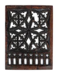 A Gothic Pierce Carved Architectural Fragment