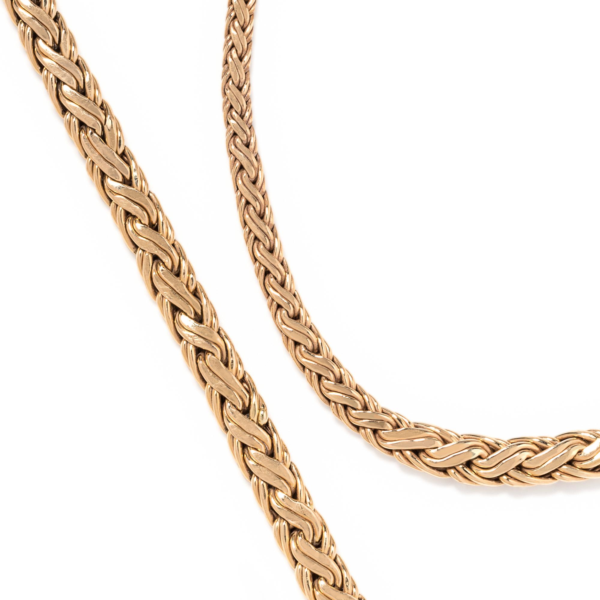 TIFFANY & CO., YELLOW GOLD SET