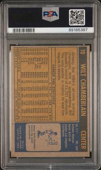 A 1971 Topps Wilt Chamberlain Basketball Card No. 70 (PSA 8 NM-MT)