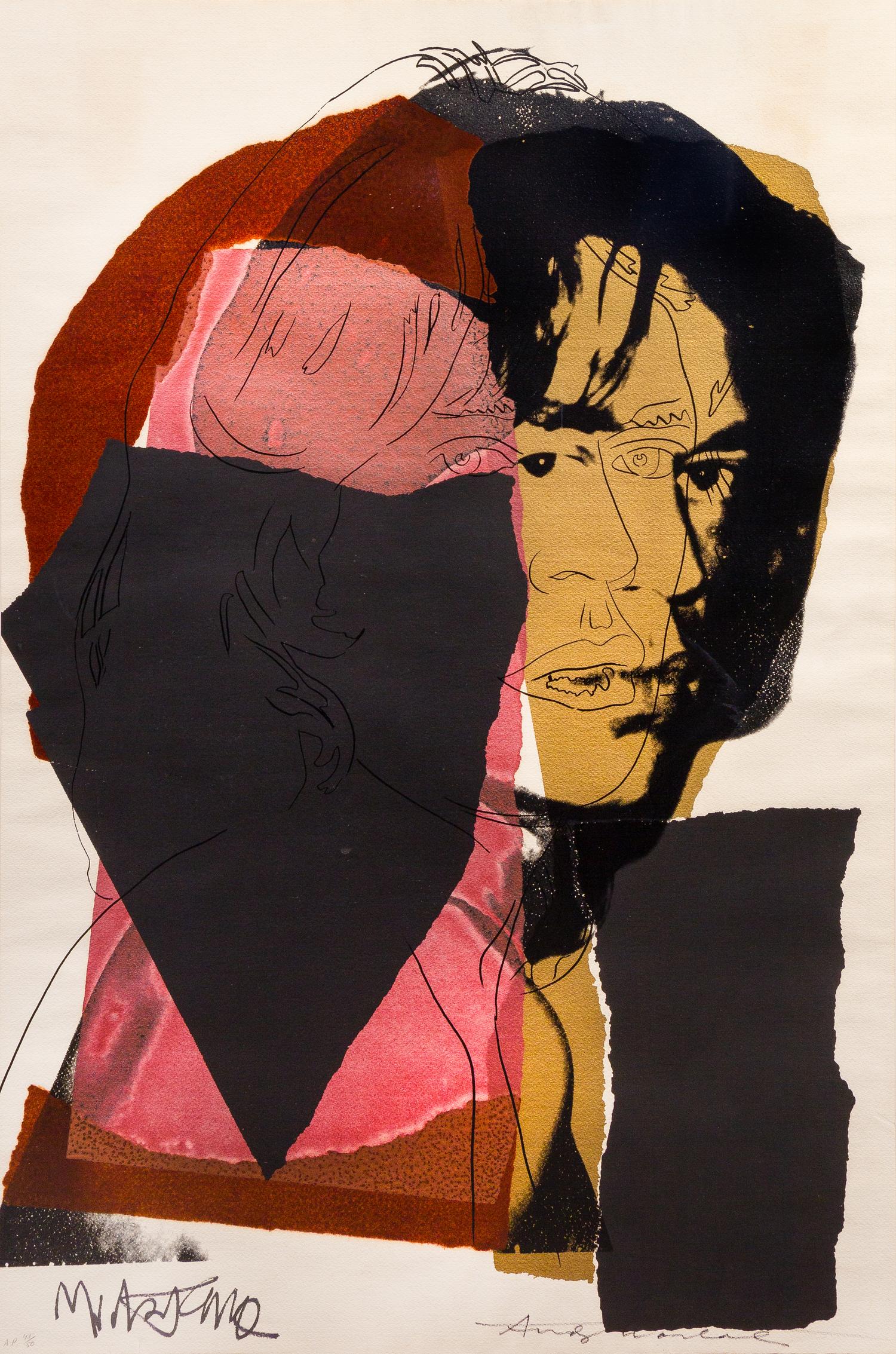 Andy Warhol, (American, 1928-1987), Mick Jagger, 1975