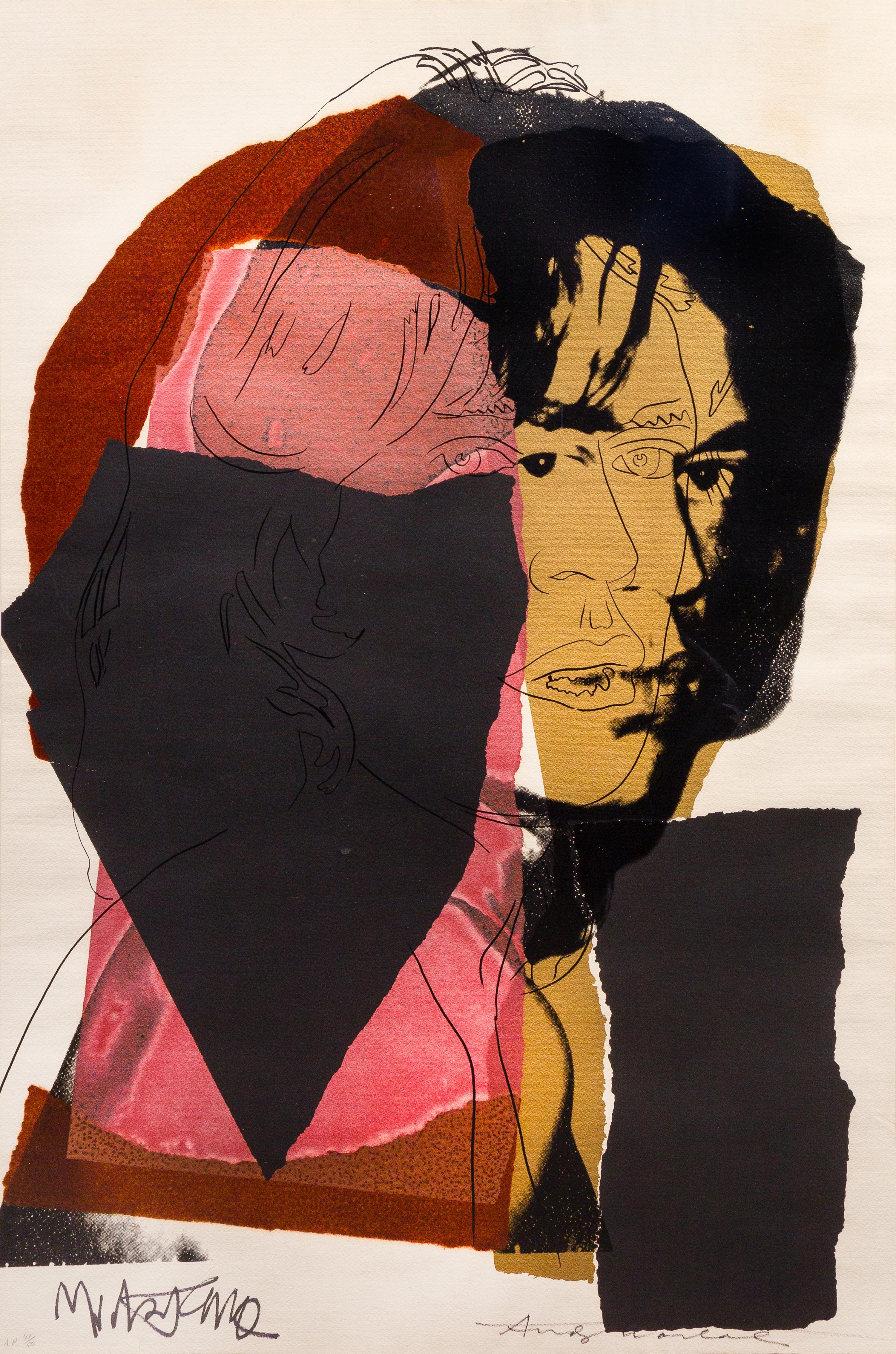 Andy Warhol, (American, 1928-1987), Mick Jagger, 1975