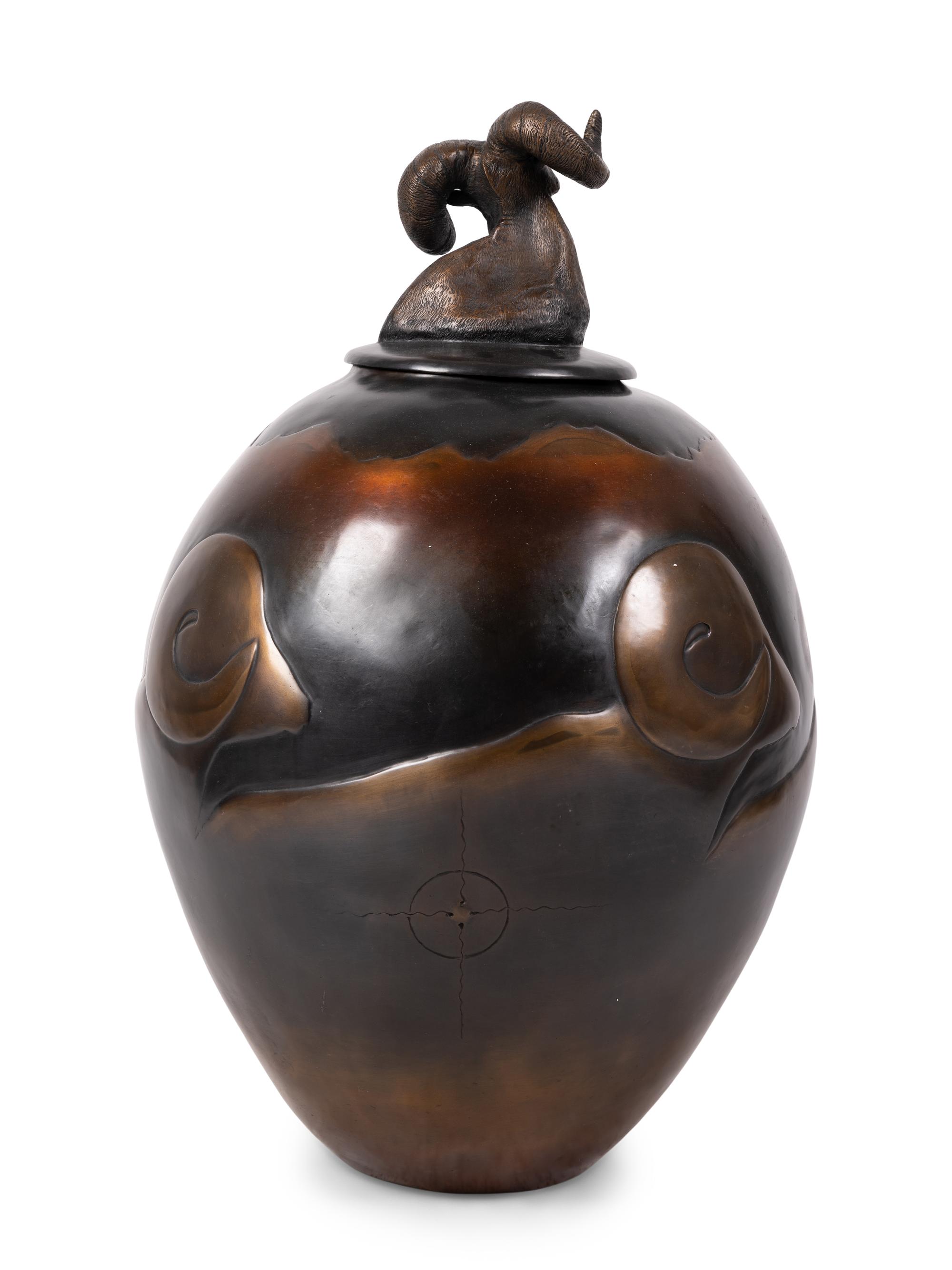 Big Horn Sheep Vase , edition 10/38