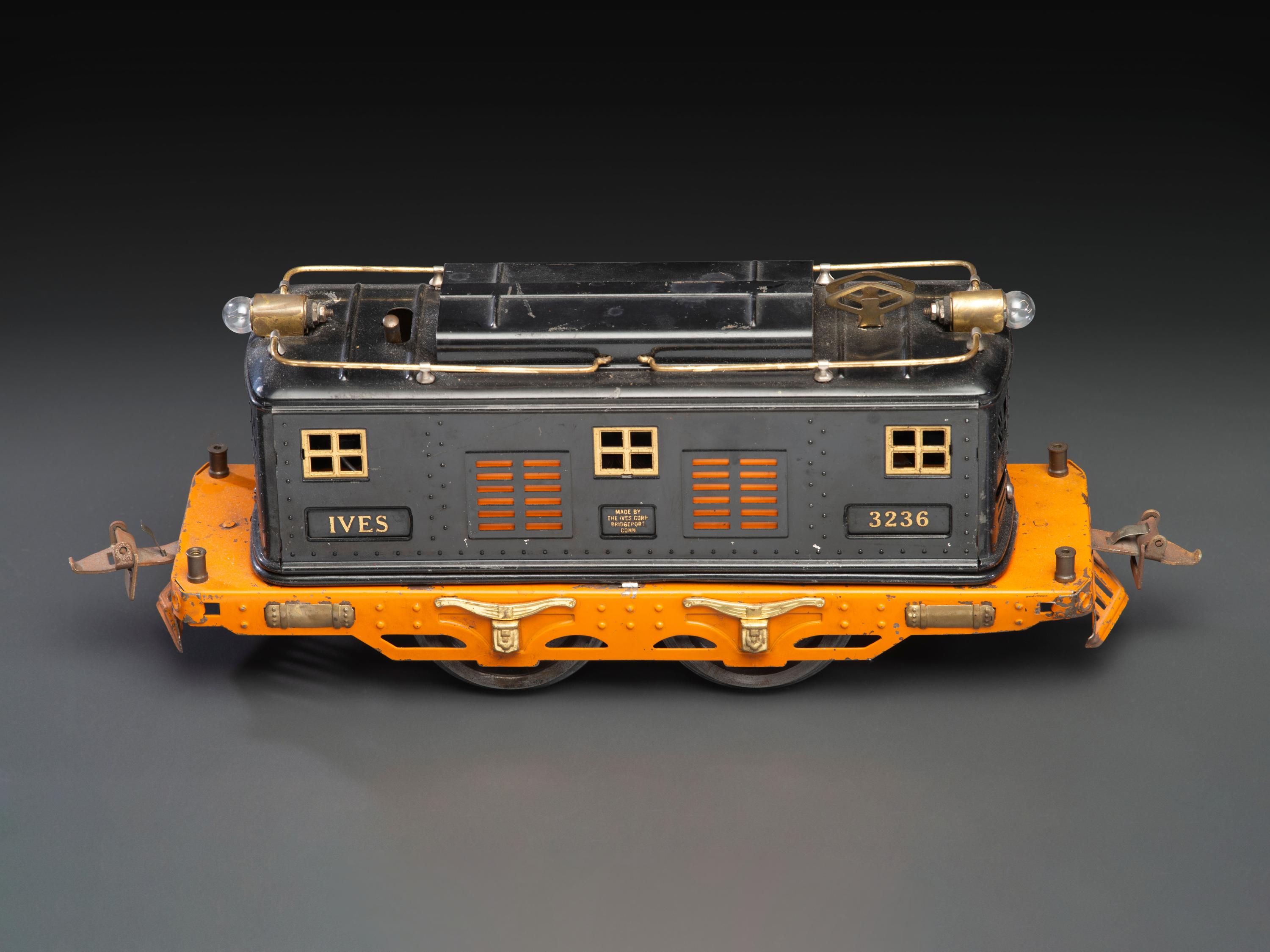 Two Ives Pressed Steel Train Sets