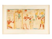 GARDINER, Alan H. (1879-1963), editor. The Temple of King Sethos I at Abydos . London & Chicago: The Egypt Exploration Society and The University of Chicago Press, 1933-1958.