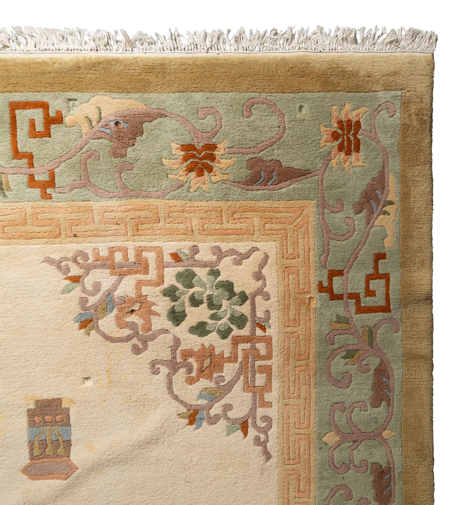 A Chinese Wool Rug