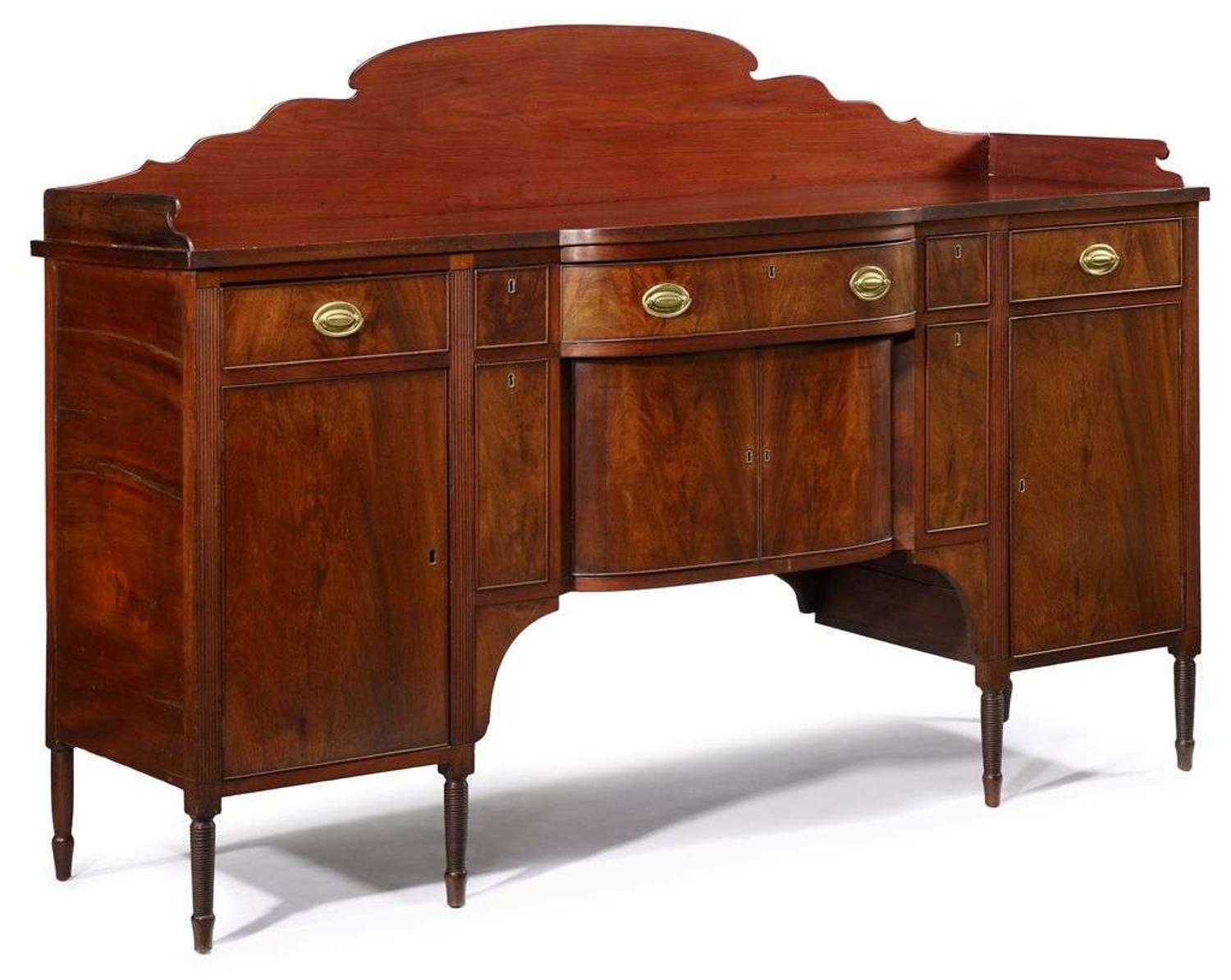Late Federal mahogany sideboard early 19th century