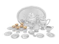 A German Silver Tea and Coffee Service