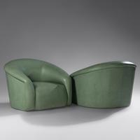 Pair of Lounge Chairs, c. 1970