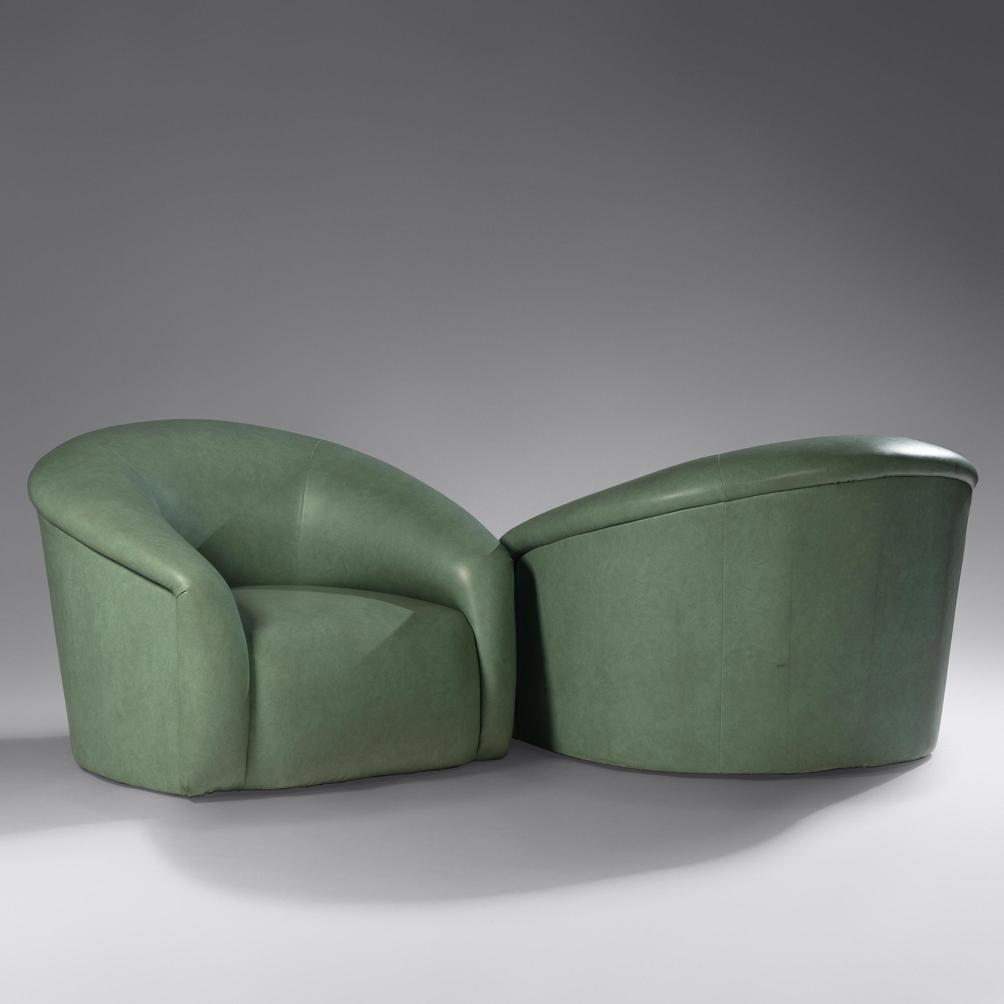 Pair of Lounge Chairs, c. 1970