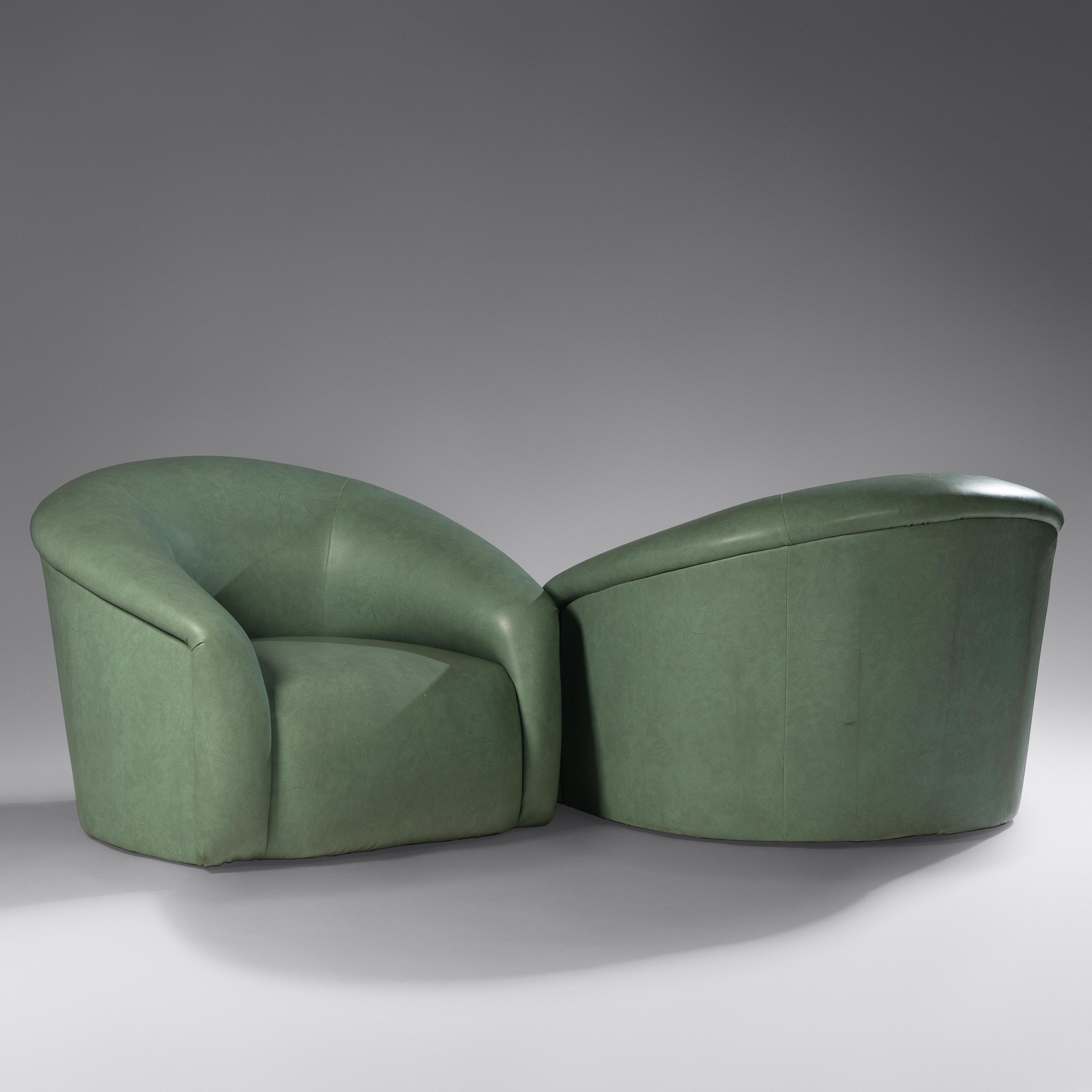Pair of Lounge Chairs, c. 1970