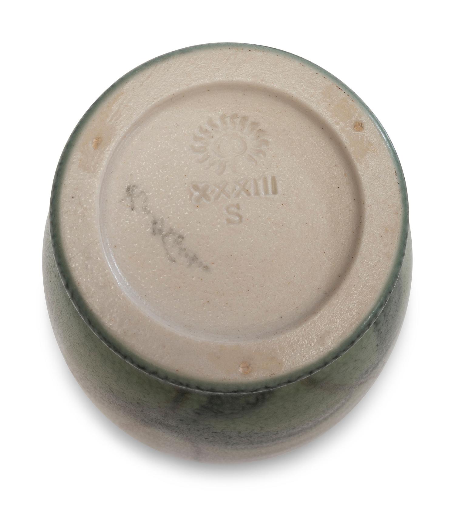 A Kataro Shirayamadani for Rookwood Pottery Floral Demonstration Vase