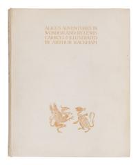 [RACKHAM, Arthur (1867-1939)]. DODGSON, Charles Lutwidge ("Lewis Carroll") (1832-1898). Alice's Adventures in Wonderland. London and New York: William Heinemann and Doubleday, Page, & Co., 1907.