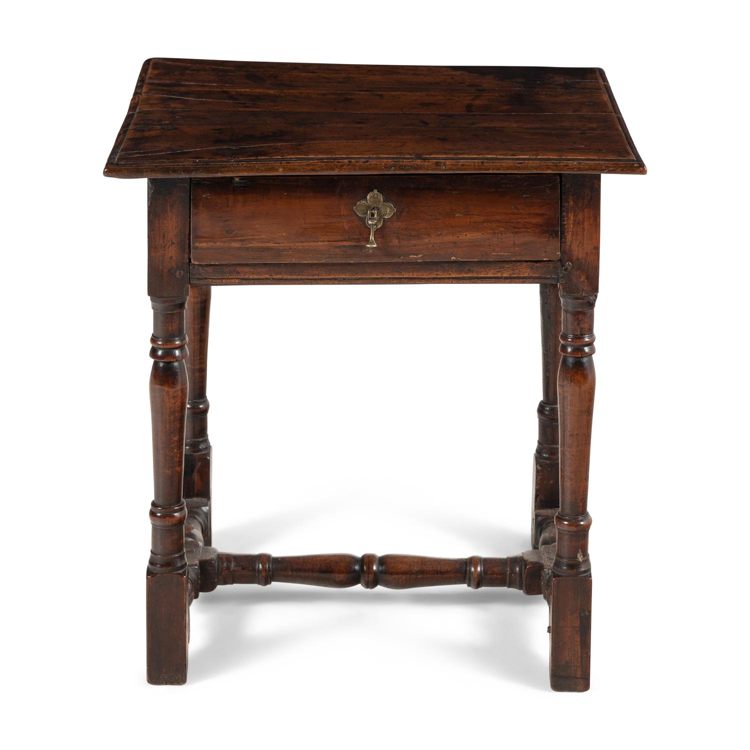 An English Fruitwood Side Table