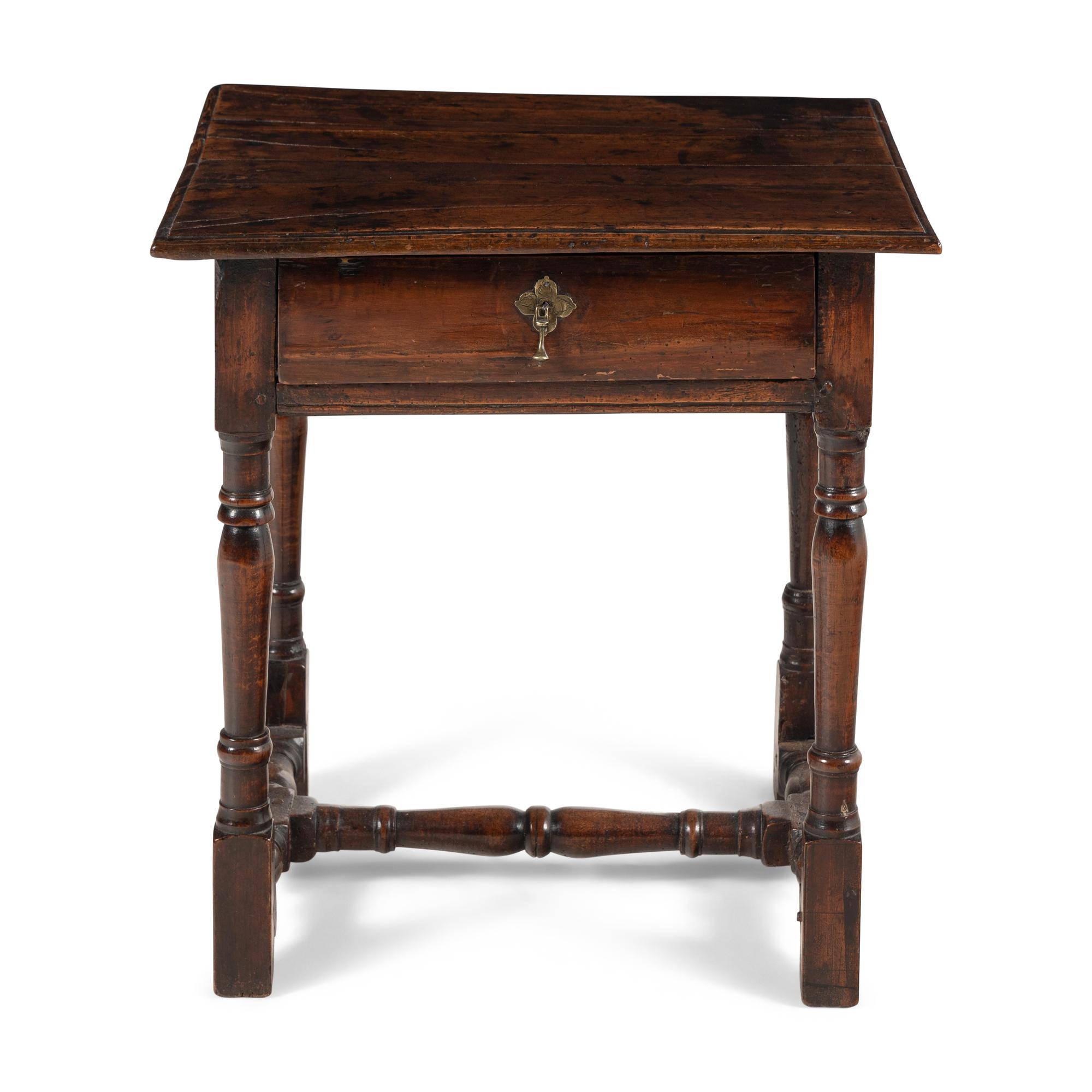An English Fruitwood Side Table
