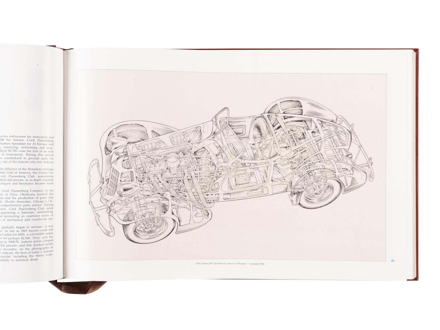 [AUTOMOBILE QUARTERLY] BORGESON, Griffith (1918-1997). Errett Lobban Cord. His Empire, His Motor Cars: Auburn – Cord – Duesenberg. Princeton, New Jersey: Automobile Quarterly Publications, 1984.