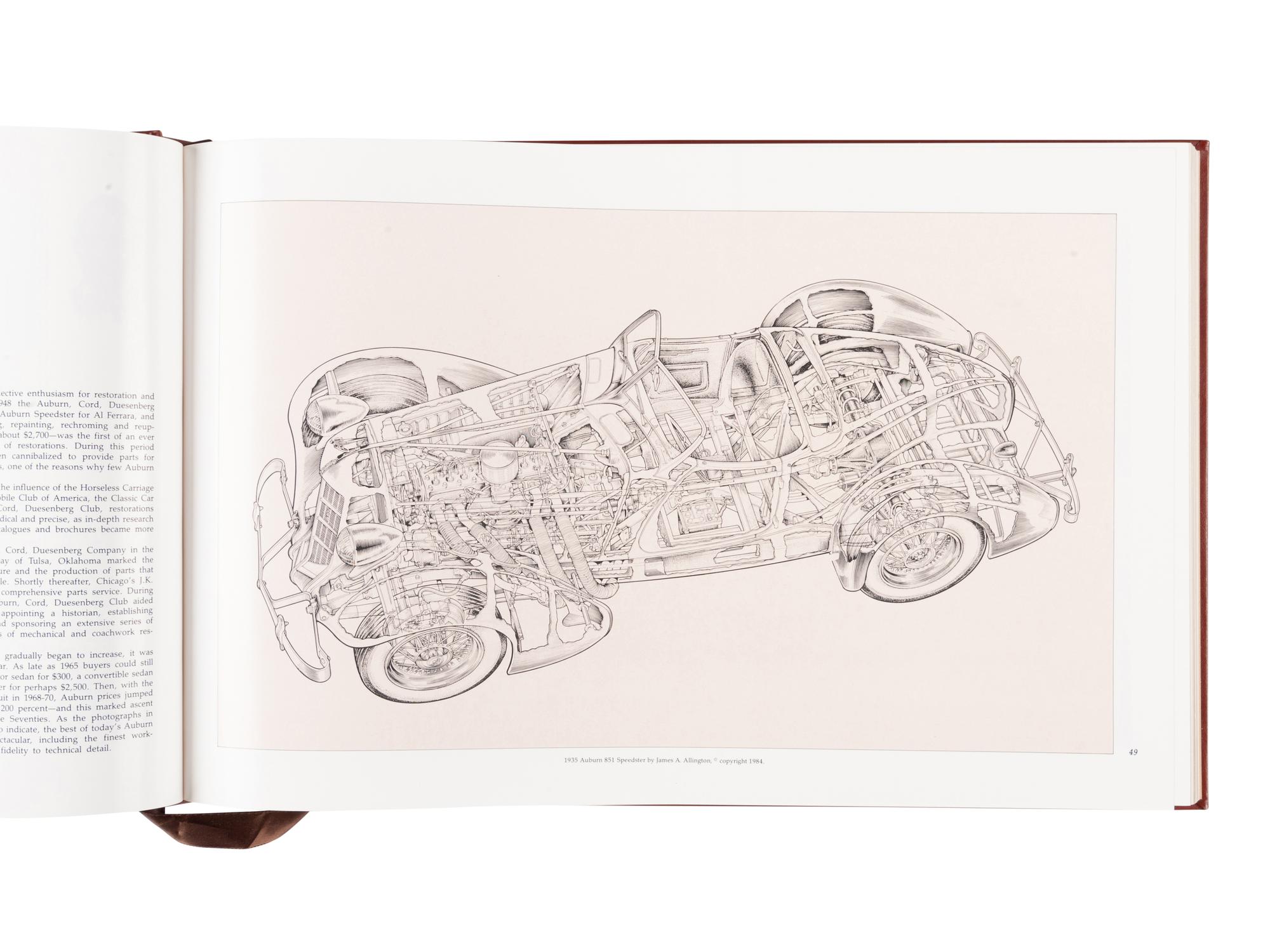 [AUTOMOBILE QUARTERLY] BORGESON, Griffith (1918-1997). Errett Lobban Cord. His Empire, His Motor Cars: Auburn – Cord – Duesenberg. Princeton, New Jersey: Automobile Quarterly Publications, 1984.