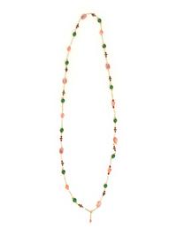 Couture Sautoir Necklace Attributed to Chanel by Robert Goossens, 1954-74