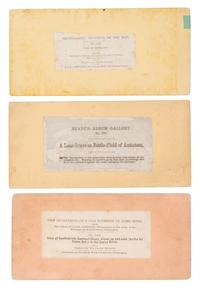 [CIVIL WAR]. 21 assorted Civil War stereoviews published by Alexander GARDNER. 1862-1865.