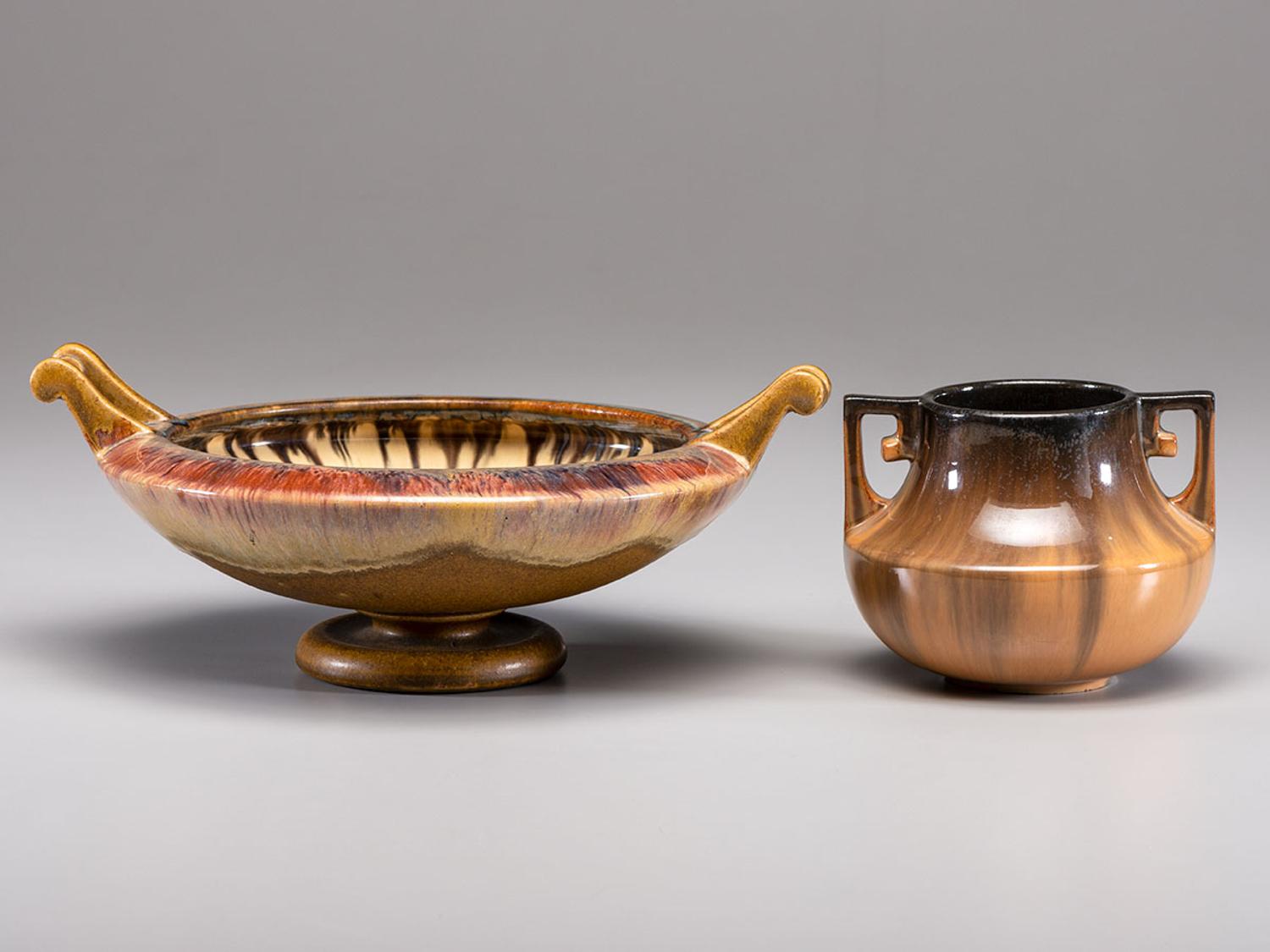 Compote and Vase, circa 1915
