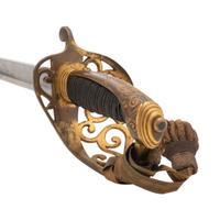 Tiffany Non-Regulation British Pattern 1822/54 Sword Inscribed to Captain Theodore Hamilton of the Richmond Guard (Co G 33rd NY Inf) and later Lt. Col. 62nd NY Inf. - WIA Marye's Heights, Spotsylvania & Winchester