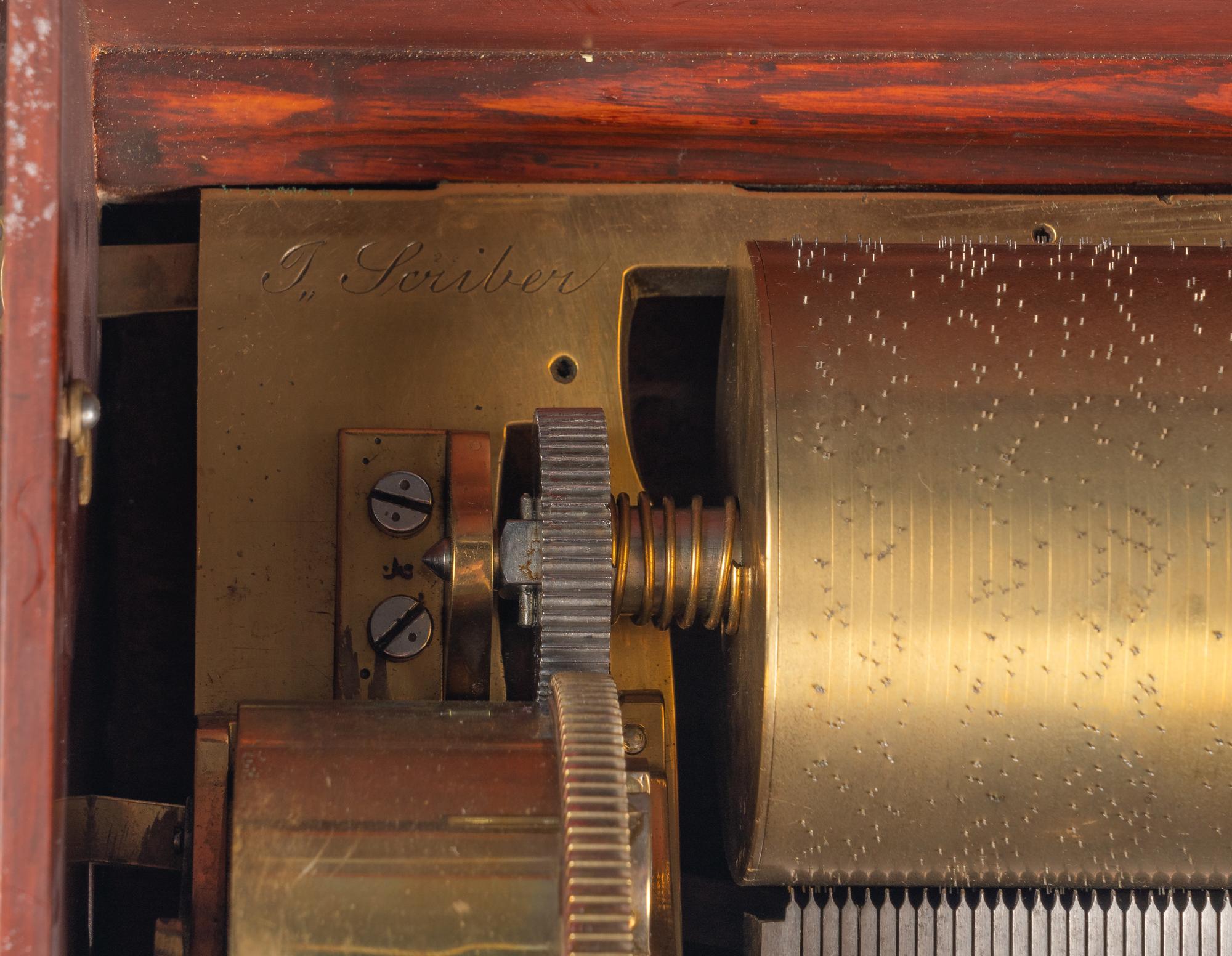 A Two-Per-Turn Music Box by J. Scriber
