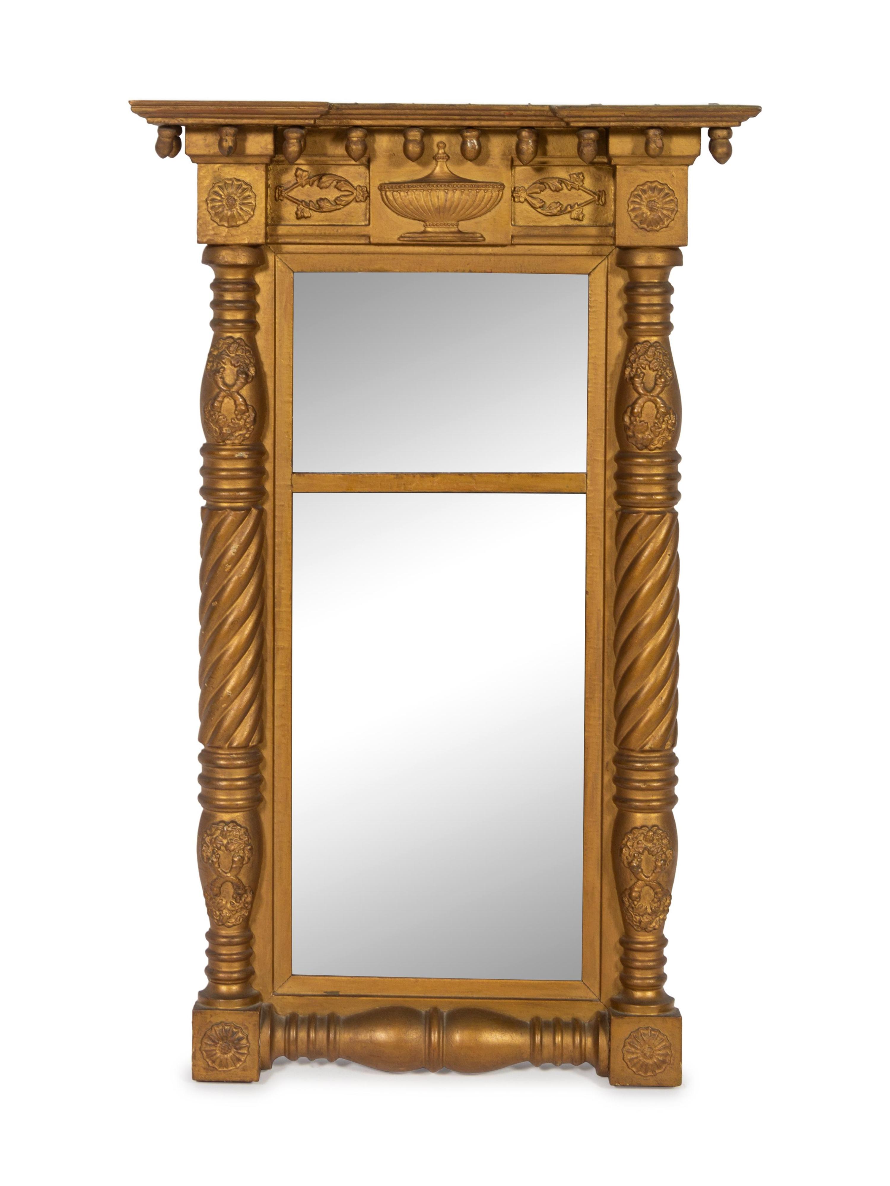 A Federal Giltwood Mirror