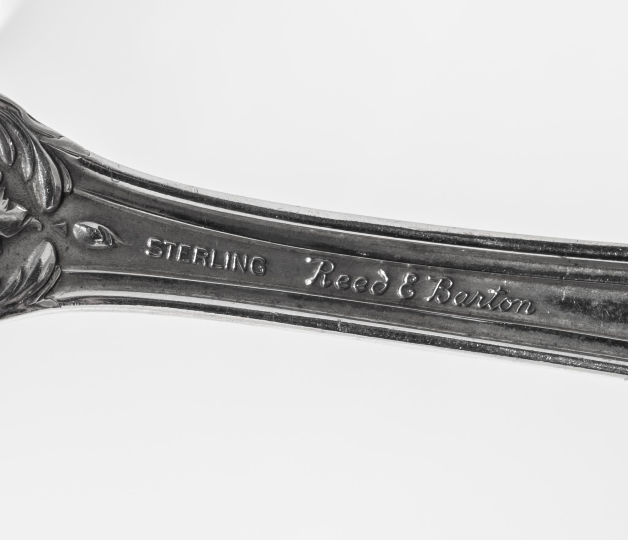 A Reed and Barton Francis I Silver Flatware Service
