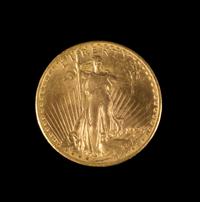 A United States 1924 Saint Gaudens $20 Gold Coin